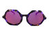 Obashi + S Sunglasses - BE228 - Wooden Effect Surface In Purple Tortoise
