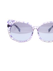 Rai + S Sunglasses - BP261 - Crystal Purple Marble