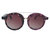 Saionij + S Sunglasses - BE248 - 2 Tones Acetates On Left And Right Respectively (Dark Purple Tortoise And Light Purple Marble)