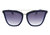 Sakabe + S Sunglasses - BP273 - Black+Crystal Blue / Matt Silver