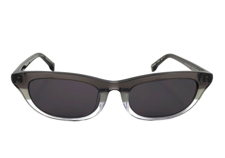 Sakamaki + S Sunglasses - BHP122 - Black+Crystal Grey+crystal