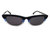 Sakamaki + S Sunglasses - BHP122 - Black+Crystal Blue+Crystal