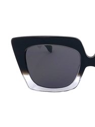 Tabuchi + S Sunglasses - BHP126 - Black+Crystal