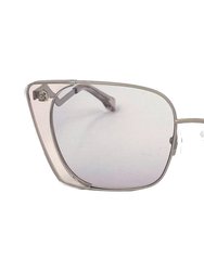 Tajimi + S Sunglasses - BE255 - Matt Silver / Crystal Grey