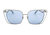 Tajimi + S Sunglasses - BE255 - Matt Silver / Crystal Light Blue