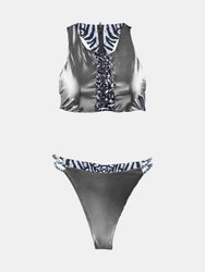 Daydream Island Bikini Dark Animale Reversible