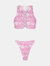 Daydream Island Bikini in Pink Sea Serpent Reversible - Pink