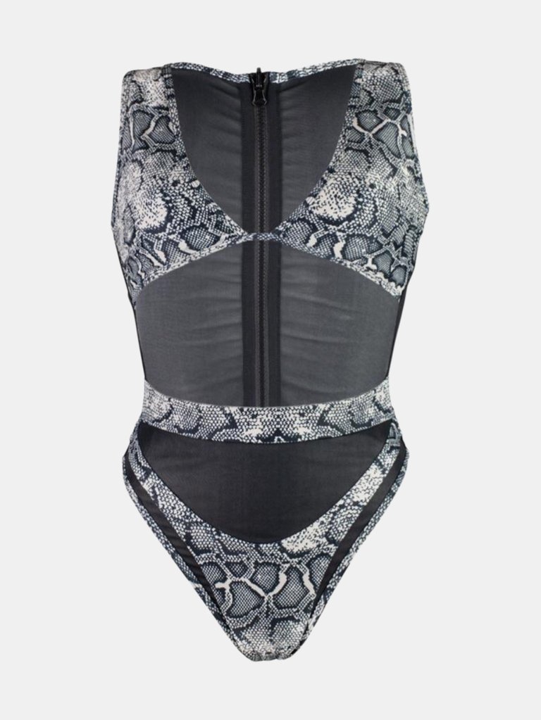 Hayman Island One Piece - Liquid Black | Sea Serpent