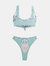 Magnetic Island Bikini in Animale Glitterati Reversible