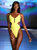 Satellite Island One Piece in Starlight Reversible - Yellow