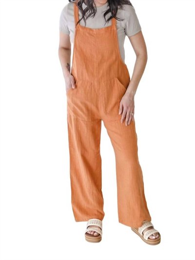 Billabong Pacific Time Jumpsuit In Toffee product