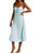 Rebel Heart Midi Slip Dress In Pure Aqua