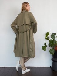 Atwood Double Breasted Trench Coat 