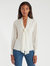 Brigitte Tie Neck Top - Ivory