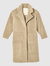 Bronte Faux Shearling Trench Coat