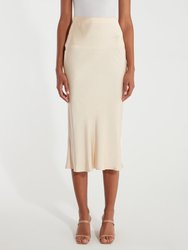 Copeland Midi Skirt - Champagne