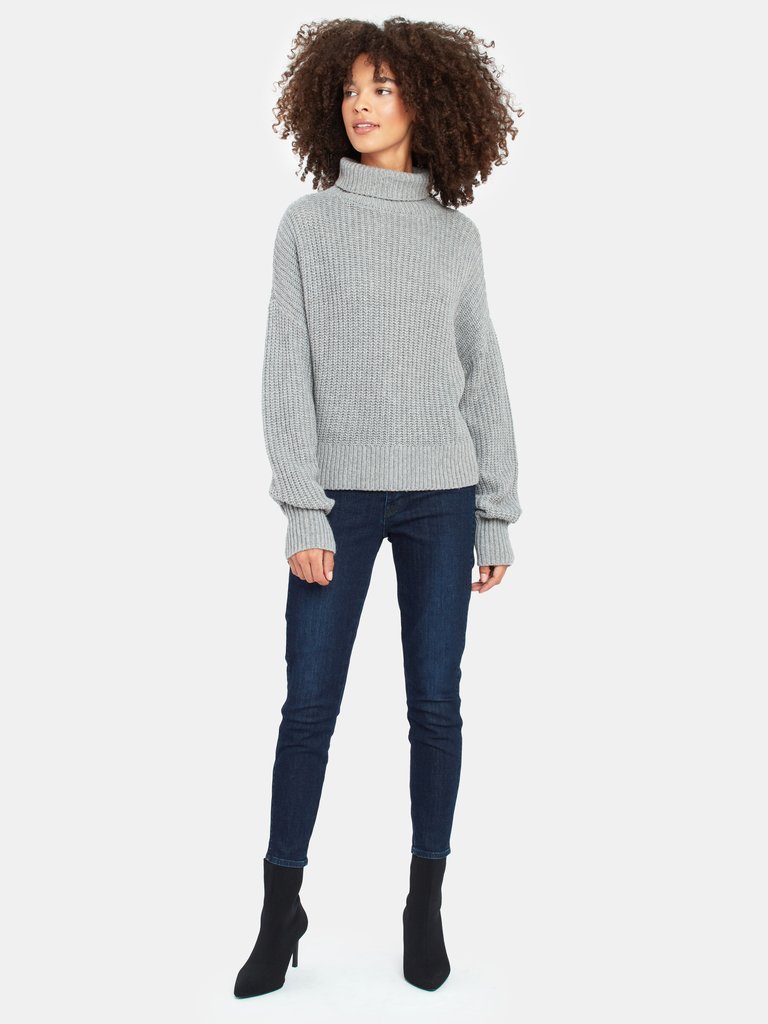 Marie Oversized Turtleneck Sweater