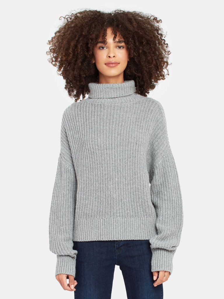 Marie Oversized Turtleneck Sweater