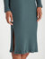 Wilma Rib Knit Midi Dress