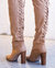 Kimba Latte Suede Boot In Brown