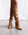 Kimba Latte Suede Boot In Brown