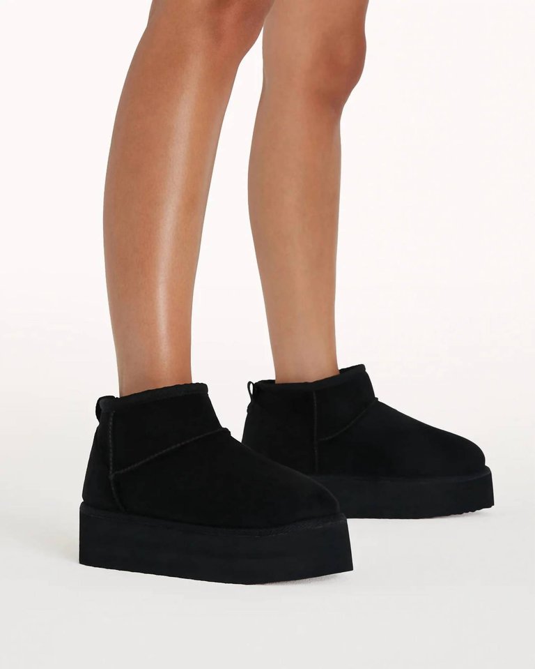 Quinto Boot In Black - Black