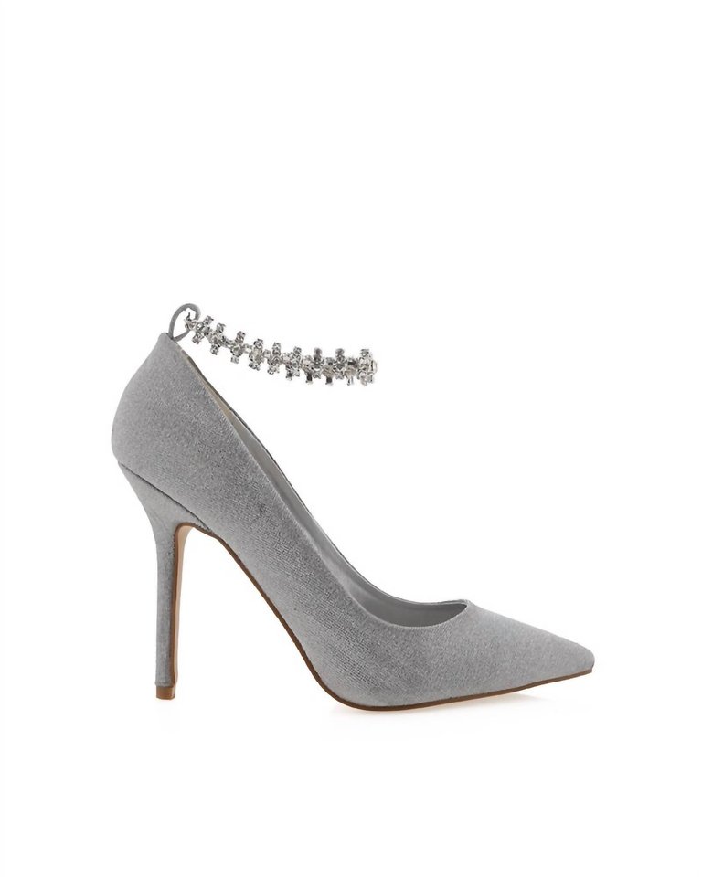 Shae Heels In Grey - Grey