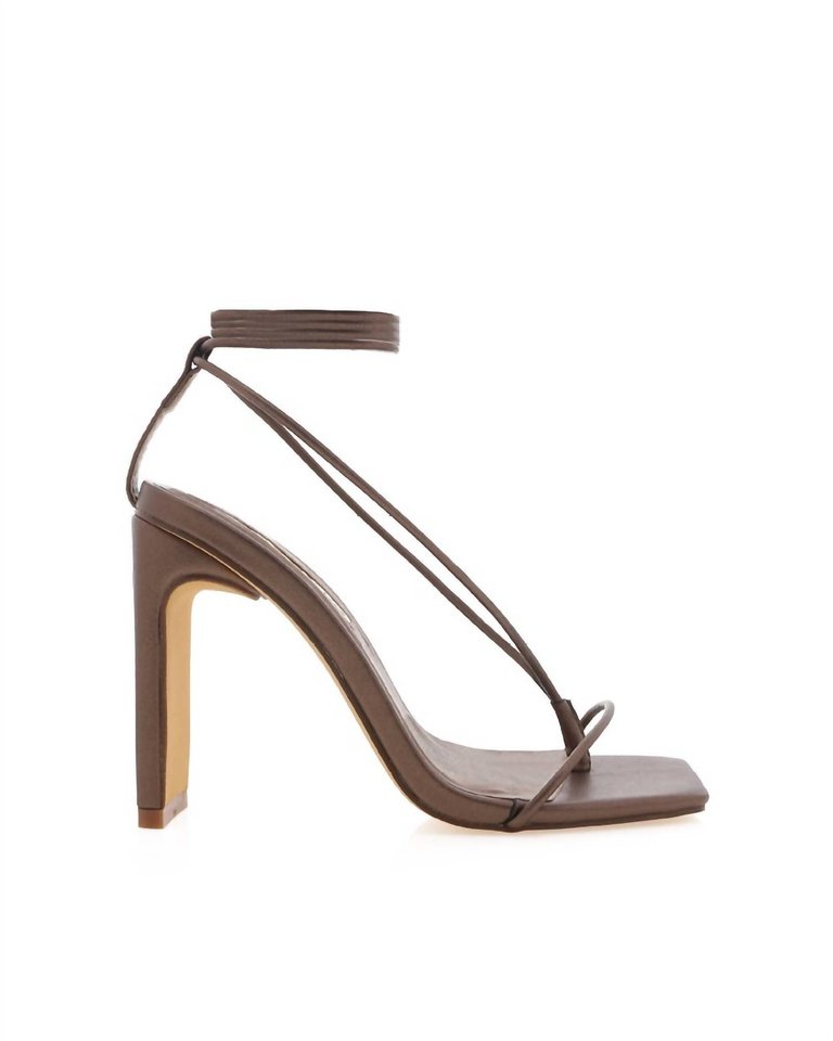 Tala Heels In Brown - Brown