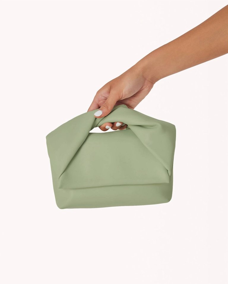 Women's Minnie Handle Bag In Mint - Mint