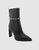 Women's Wardell Heeled Boot In Black