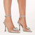 Women's Zaden Clear Heel In Silver Clear