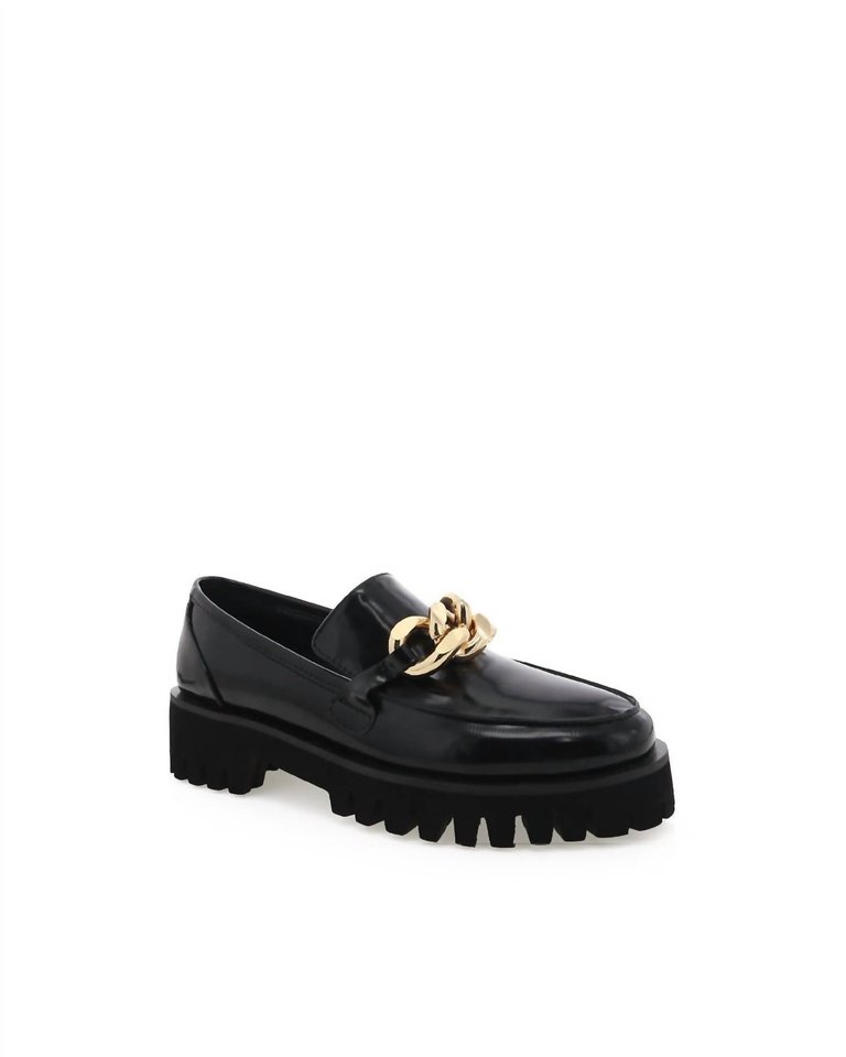 Xali Loafers In Black - Black