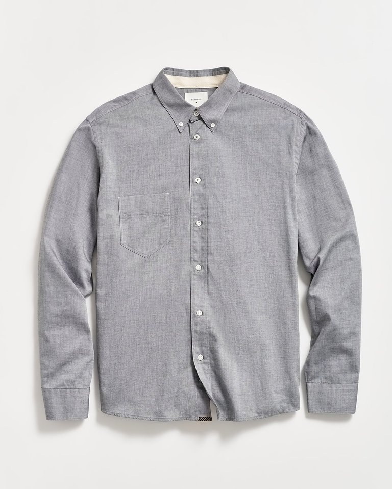 Arnie Oxford Shirt - Light Grey