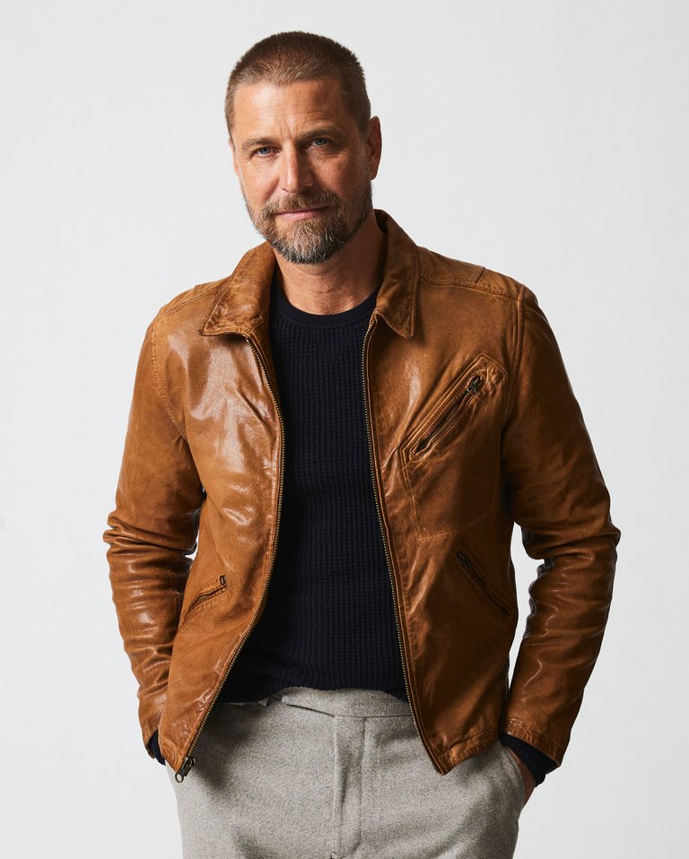 Blake Jacket - Saddle - Saddle