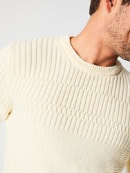 Cable Crewneck Sweater