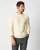 Cable Crewneck Sweater - Tinted White