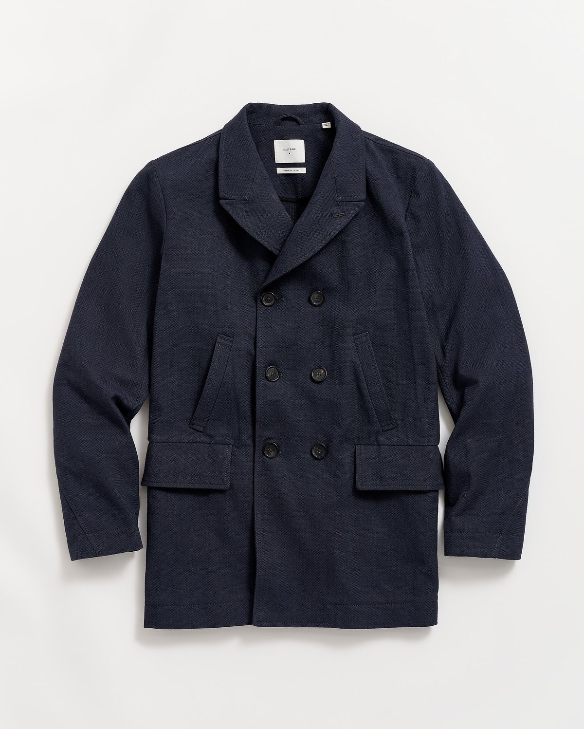 Billy Reid Navy Canvas Bond Peacoat Navy Verishop