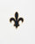 Collegiate Fleur De Lis Patch - Black