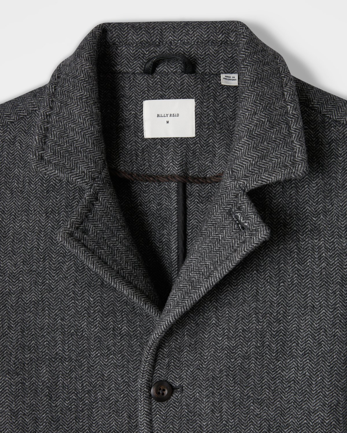 Billy Reid Charcoal Cooper Coat Charcoal Verishop