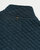 Diamond Quilt Half Zip Sweater - Carbon Blue