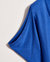 Drape Sleeve Fine Gauge Tee - Cobalt Blue