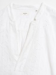 Embellished Spring Big Shirt