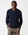 Fisherman Rib Crew Sweater - Navy - Navy