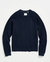 Fisherman Rib Crew Sweater - Navy