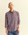 Left Hand Twill Plaid Tuscumbia Shirt Button-Down - Cabernet Multi