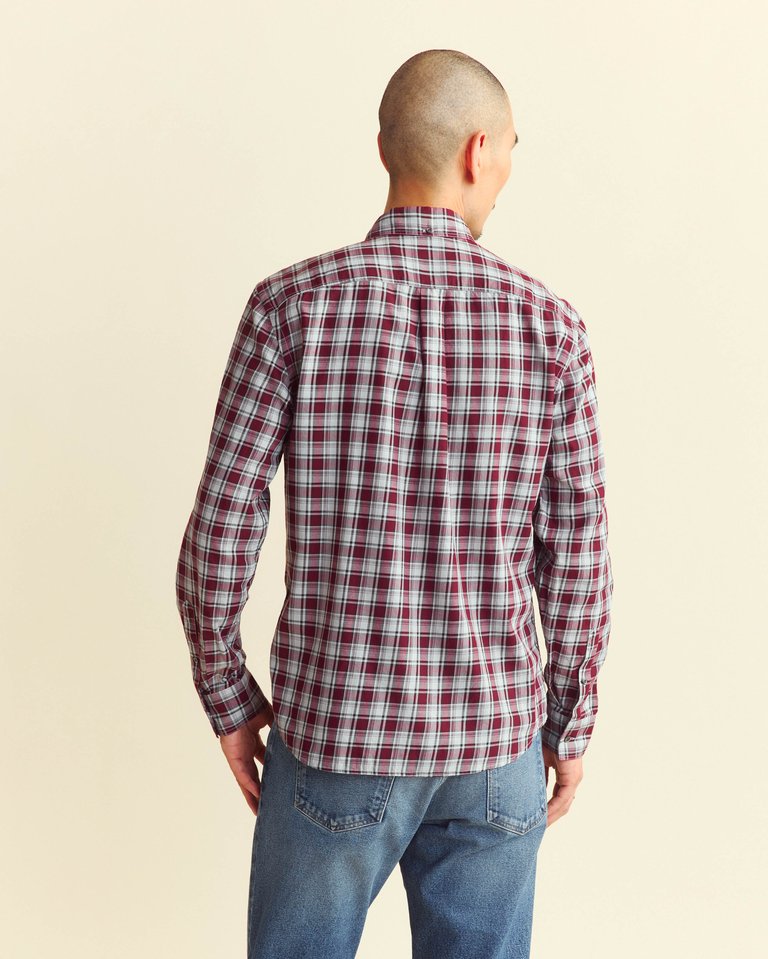 Left Hand Twill Plaid Tuscumbia Shirt Button-Down