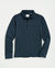 Long Sleeve Herringbone Polo - Navy