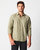 Micro-Basketweave John T Shirt - Olive