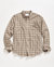 Micro-Herringbone Plaid Tuscumbia Shirt Button-Down - Scarab/Barley