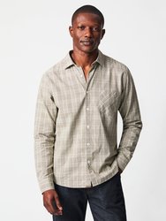 Oxford Glen Plaid John T Shirt - Olive